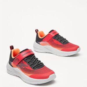 Skechers Boys Microspec Advance Hook & Loop Sneakers